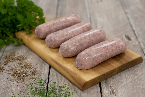 Pork and Chive - Specialty Jumbo Pork Sausages (pack of 6)